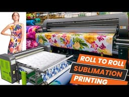 Roll to Roll Sublimation Printing Process