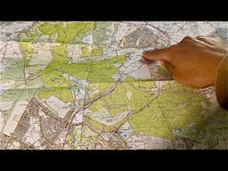 ASMR: OS Map Exploration - Cannock Chase & Chasewater