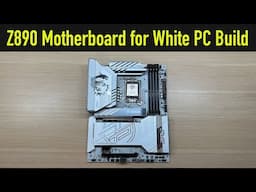 The Perfect White Motherboard: MSI MPG Z890 EDGE TI WIFI