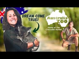 Our FAVORITE Travel Vlog in Australia! | MUST DO thing in Brisbane 🇦🇺(Australia Zoo)