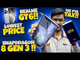 Realme GT6 Unboxing in Pakistan | Snapdragon 8 Gen 3 in Lowest Price and Low PTA Tax