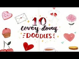 10 Bullet Journal Love / Valentine's Day Themed Doodles | Stationery Island