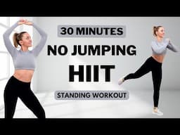 🔥30 MIN CARDIO HIIT WORKOUT🔥ALL STANDING🔥Full Body🔥No Equipment🔥No Repeats🔥