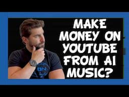 Can you Monetize AI Music Generated Music on YouTube?