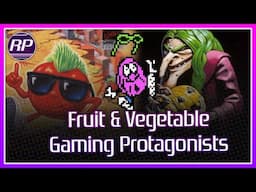 Fruit & Vegetable Gaming Protagonists - Retro Pals