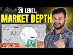 20 Level Market Depth Analysis in Hindi | Equity and Option Trading Market Depth #dhan