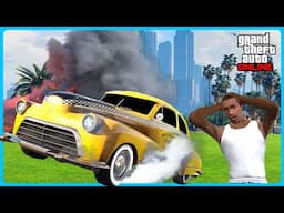 GTA 5: Online - Extreme Crazy Taxi Funny Moments (How To Taxi Gta Online)