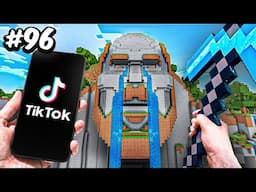 Desmentí 200 TikToks CLICKBAIT de Minecraft en 24 Horas