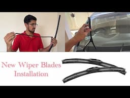 Honda Civic Wiper Rubber Change at Home - DIY