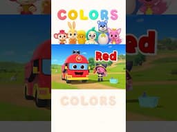 🚒 🔥 Learn Colors with RED Fire Truck #Hogi #shorts