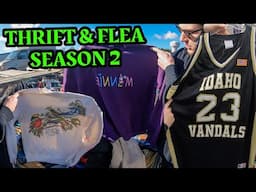 SEASON 2 FINALE! Small Buyout At The Flea Market & Quick Thrift Loop - Thrift & Flea S2 E21