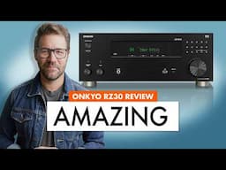 BEST All Around HOME THEATER RECEIVER!  Onkyo RZ30 Review