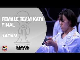 JAPAN FEMALE TEAM KATA | FINAL | KARATE WORLD CUP 2024 | WORLD KARATE FEDERATION