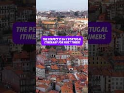 Portugal Itinerary for First Timers (+ a secret tip at the end) #shorts #portugalvlog #traveltips