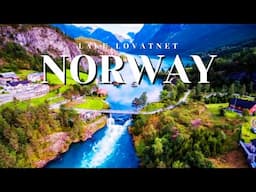 Norway - Most peaceful Country in the World | Lovatnet Lake Amazing Beautiful Nature