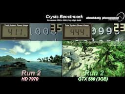 HD 7970 Vs GTX580 3GB in The Crysis Benchmark (Round 3)