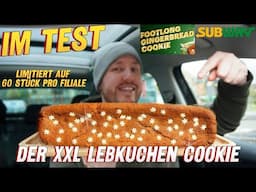 Subway: Footlong Lebkuchen / Gingerbread Cookie im Test