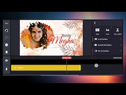 FREE Wedding Invitation Video Template + Editing || Wedding Invitation Video Editing