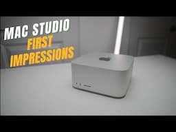 The Mac Studio's First Impression