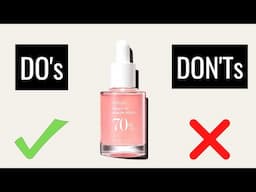 How To Use Anua Peach 70 Niacinamide Serum