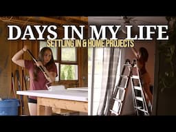 PRODUCTIVE DAYS IN MY LIFE | getting back into routine after moving, home projects