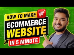 How to make Ecommerce Website in 5 Minutes | Ecommerce Website Builder | Social Seller Academy