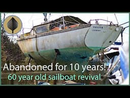 From the boat graveyard! - Classic yacht restoration. - Saving Susanna Ep.5