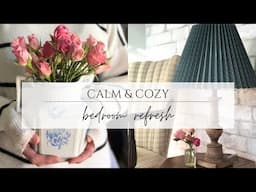 Calm & Cozy Bedroom Refresh for the Cold Months - Peaceful Bedroom Decor