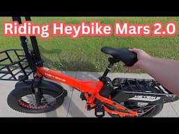 WHAT HAPPENED TO THAT KID? eBike Riding the Heybike Mars 2.0