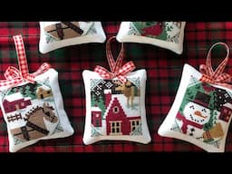 Flosstube 35.5 Prairie Schooler Pillow Ornaments