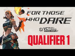 ASUS ROG | For Those Who Dare Qualifier #1 - Valorant VCT Off-Season Official Event