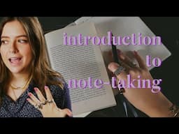 introduction to note-taking: why, how and what? • becoming a reader