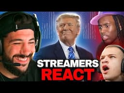 The Biggest Streamers React To Trump Winning