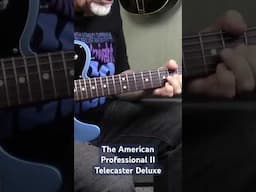 The very cool Fender American Professional II Telecaster Deluxe! #telecasterfender #bluesguitar