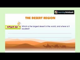 Class 5 The Desert Region