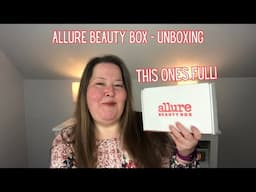 Allure Beauty Box Unboxing - this one is so full!