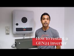 How to restart your Fronius GEN24 and GEN24 Plus with a BYD Battery (AUS)