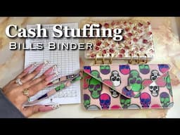 CASH STUFFING | BILLS BINDER |  NOVEMEBER 2024 #1 | #cashbudgetingmethod  #cashenvelopesystem