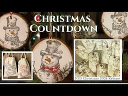 Diy Christmas Decor with 2024 IOD Holiday Release | 3 Easy Projects with IOD Christmas Stamps