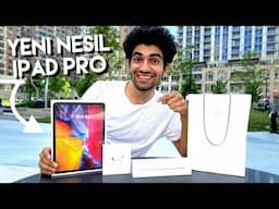 Yeni Nesil iPad Pro Kutu Açılımı - AirPods Kulaklık Hediyesiyle