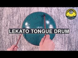 Gettin' cheeky with a Lekato Tongue Drum! 😏