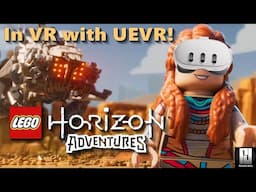 Lego Horizon Adventures in VR with UEVR - Played on Quest 3