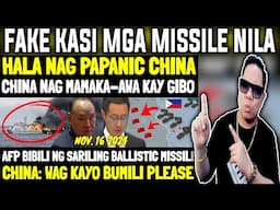 CHlNA TAK0T SA MlSSlLE NG PINAS PURO FAKE KASI YUNG SA KANILA KAYA TODO ALMA REACTION AND COMMENT