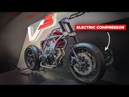 Wild Honda V3 Concept Revealed With Electric Compressor