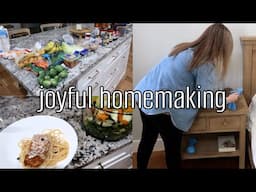 HOMEMAKING WEEK IN MY LIFE | WW update, cooking, cleaning, grocery haul | simple joy filled living