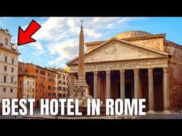 The Pantheon Iconic Rome Hotel (ULTIMATE Luxury Getaway)