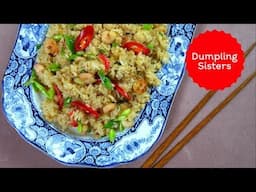 Spicy Prawn Fried Rice | DUMPLING SISTERS