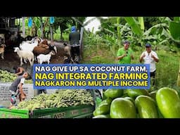 Pinaputol ang Coconut Farm, Para Mag Integrated Farming, Nagkaron ng Multiple Income