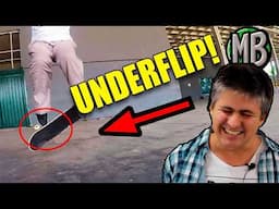 O UNDER FLIP MAIS FÁCIL DE FAZER!!! - MANOBRAS BIZARRAS