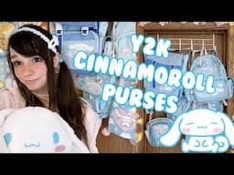 💙 Vintage 2000s Sanrio Japan Cinnamoroll Bags / Purses Collection Y2K ☁️